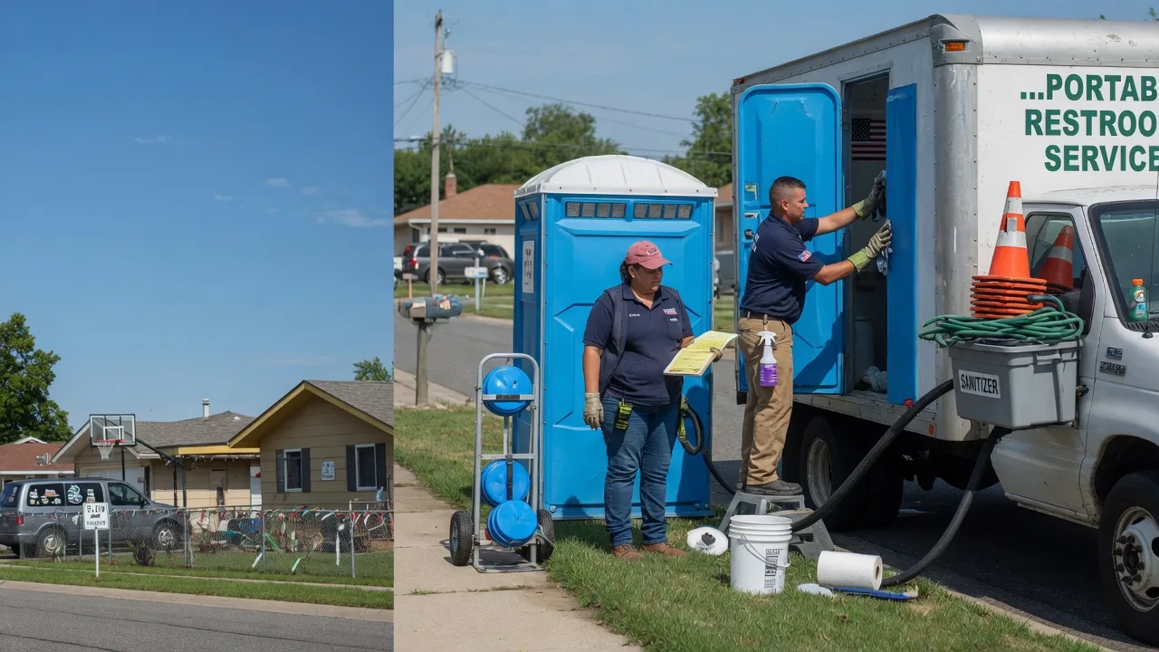 Portable Toilet Rental in Gideon, MO near me